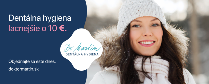 Profesionálna dentálna hygiena so zľavou 10 €