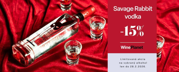 Savage Rabbit Vodka: novinka v akcii -15 %