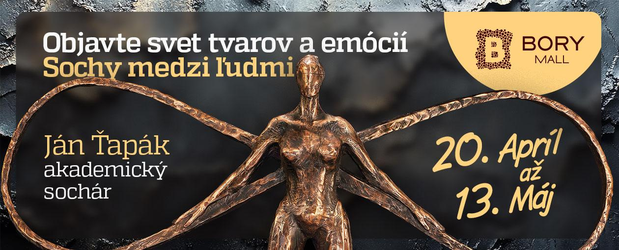 Sochy medzi ľuďmi – ilustračný obrázok udalosti