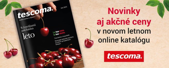 Letný online katalóg TESCOMA 2023 prináša novinky, zľavy a more inšpirácie