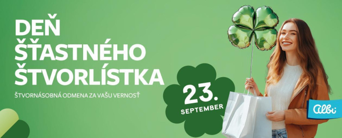Deň šťastného štvorlístka