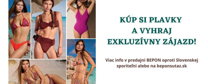 Kúp si plavky a VYHRAJ ZÁJAZD!