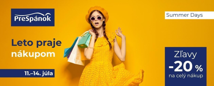 Summer Days -20 % na celý nákup