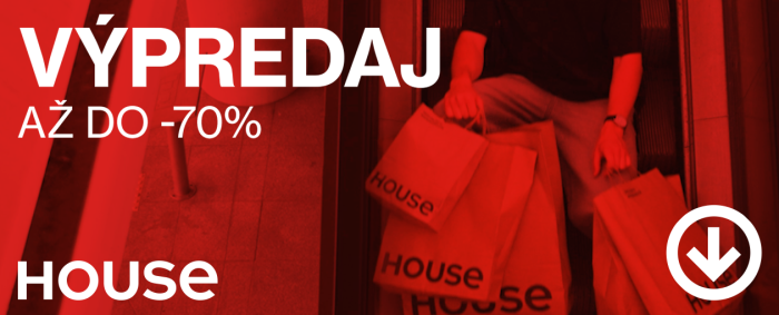 Výpredaj až do -70%