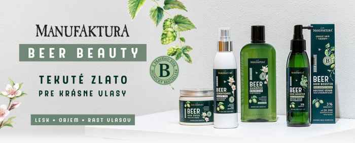 IKONICKÁ PIVNÁ KOZMETIKA MANUFAKTURA V NOVEJ ÉRE BEER BEAUTY