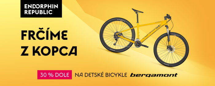Zľavy až -30 % na vybrané modely bicyklov Bergamon