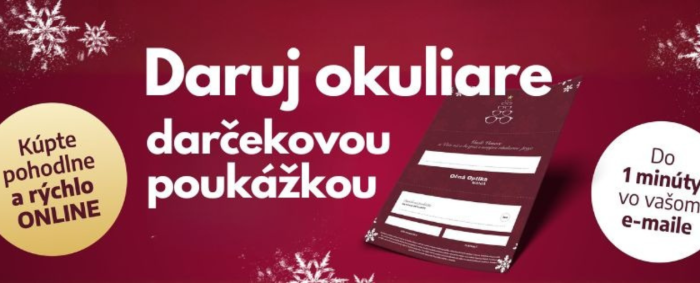 Vianočná Darčeková poukážka
