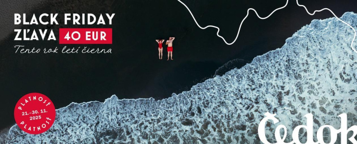 BLACK FRIDAY S ČEDOKOM