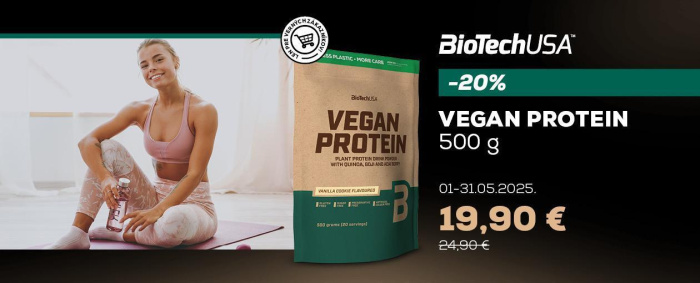 VEGAN PROTEIN – PRODUKT MESIACA!
