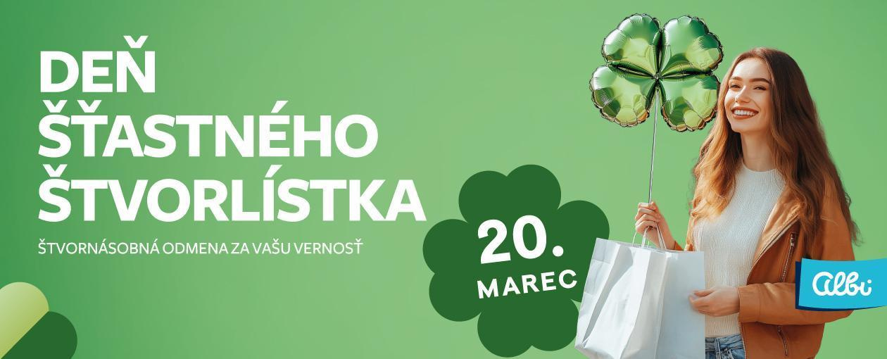 Deň šťastného štvorlístka – ilustračný obrázok udalosti