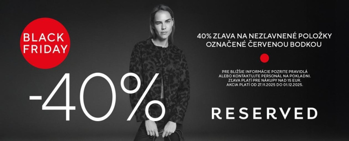 Black Friday v Reserved
