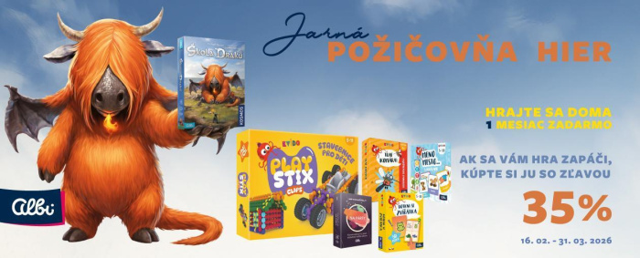 Jarná požičovňa hier je TU