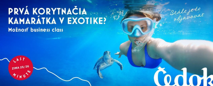 LAST MINUTE ZIMA 25/26 s Čedokom!