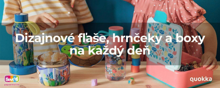 Dizajnové fľaše, hrnčeky a boxy na každý deň