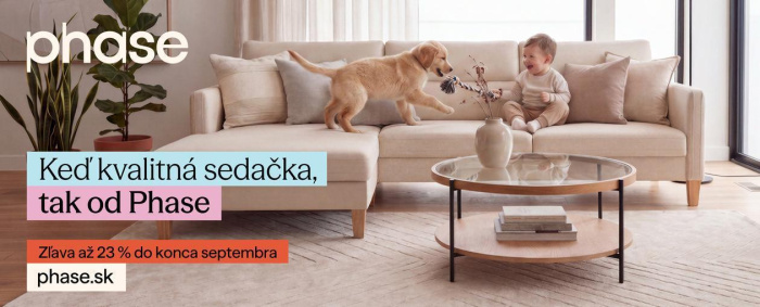 Ak kvalitná sedačka, tak od Phase
