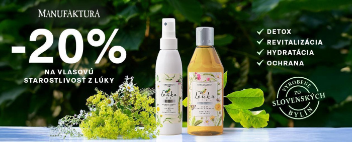 Hviezdy mesiaca: vlasová starostlivosť Lúka s 20 % zľavou