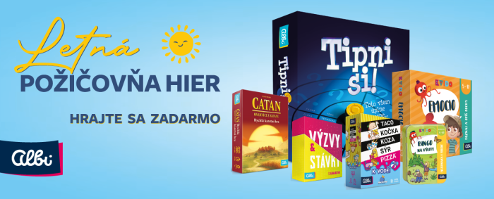 Letná požičovňa hier spustená